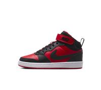 Nike Boys Court Borough Mid 2 Gs Sneaker, University Red Black White, 6.5 UK