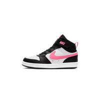 Nike Court Borough Mid 2 Younger Kids' Shoes - Black 13