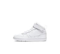 Nike Court Borough Mid 2 Younger Kids' Shoes - White 2