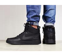 Nike Court Borough Mid Winter Black With Reflect Swoosh Trainers Shoes UK 7-11.5