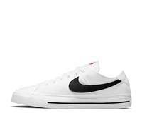 Nike Court Legacy Canvas 'White Black' CW6539-101 10.5