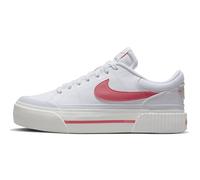 NIKE - Court Legacy Lift - DM7590102 - Color: White-Pink - Size: 6.0 UK