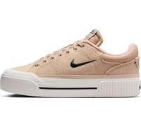 Nike Court Legacy Lift Women's Shoes (FZ2606-200, Hemp/Sail/Sanddrift/Black) Size 10