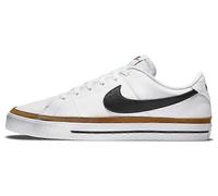 NIKE Men's Court Legacy Sneaker, White Black Desert Ochre, 9 UK
