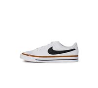 NIKE Court Legacy Sneaker, White Black Desert Ochre Gum L, 5 UK Child