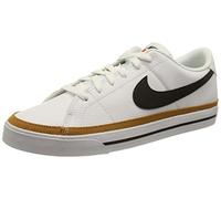 NIKE Court Legacy Sneakers White/Black-Desert Ochre 7.5
