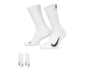 Nike Court Multiplier Cushioned Crew Sock SK0118-100 L