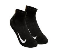 Nike Court Multiplier Max Tennis Socks 2 Pack Unisex - black, white, Size 46-50