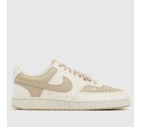 Nike Court Vision Trainers in Beige Multi UK 8 (EU 42½)