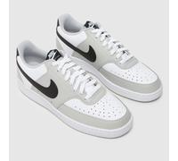 Nike Court Vision Trainers in Grey & Black UK 7 (EU 41)
