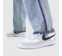 Nike Court Vision Trainers in Grey & Black UK 9 (EU 44)