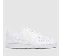 Nike Court Vision Trainers in White UK 6