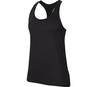 Nike CQ8826 W YOGA LAYER TANK Vest women's black/dk smoke grey S