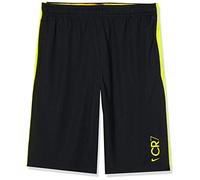 Nike CR7 B Nk Dry Short Kz Sport Shorts - Black/(Lemon Venom), Small
