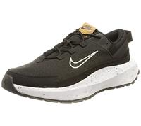 NIKE Crater Remixa, Gymnastics Shoes, Black/White-DK Smoke Grey,