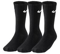 Nike Cotton Crew Socks 3 Pack Black