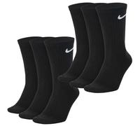Nike Everyday Cushioned Tennis Socks 3 Pack Unisex - white, black, Size 38-42