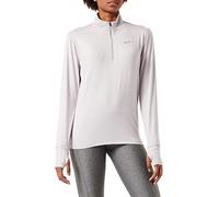 NIKE CU3220 W NK DF ELEMENT TOP HZ Sweatshirt women's silver lilac/venice/htr/reflective silv S
