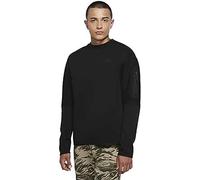 Nike CU4505 M NSW TCH FLC CRW Sweatshirt Mens Black/(Black) S