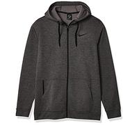 Nike CU6231-071 Therma Sweatshirt Men's Charcoal Heather/Black S
