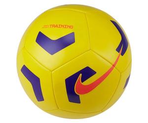NIKE CU8034-720 Pitch Training Recreational soccer ball Unisex Yellow/Violet/Bright Crimson 3