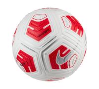NIKE CU8062-100 Strike Team Recreational soccer ball Unisex Adult WHITE/BRIGHT CRIMSON/SILVER Size 4
