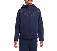 NIKE CU9223-410 B NSW TCH FLC FZ Sweatshirt Men's Midnight Navy/Black S