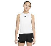 Nike Victory Older Kids' (Girls') Dri-FIT Tennis Tank Top - White - Polyester/Elastane M
