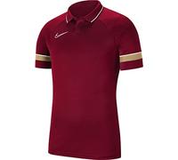 Nike CW6104-677 Academy 21 Polo Polo Shirt Men's Team RED/White L