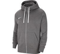 Nike CW6887-071 M NK FLC PARK20 FZ HOODIE Sweatshirt Men's CHARCOAL HEATHR/WHITE/WHITE Size S