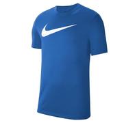 Nike Park20 Swoosh Cw6936 Short Sleeve T-shirt Blue M Man