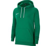 NIKE CW6957-302 W NK FLC PARK20 PO HOODIE Sweatshirt Women's PINE GREEN/WHITE/WHITE Size L