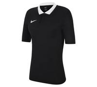 NIKE CW6965-010 W NK DF PARK20 Polo SS Polo Shirt Women's Black/White/White Size S