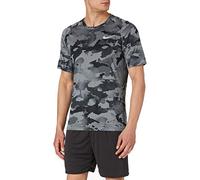 Nike CZ1252-084 M NP TOP SS Slim CAMO Vest Mens Smoke Grey/(Grey Fog) XL