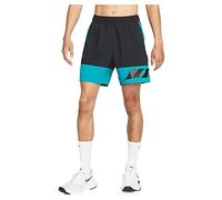 Nike CZ1502-010 M NK SHORT 1 SC Shorts mens black/green abyss/(mean green) L
