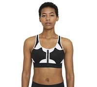 Nike CZ4439-010 Swoosh ULTRABREATHE Bra Sports Bra Womens Black/White/(White) S