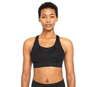 Nike CZ4439-011 W NK SWSH DFADV BRA Sports bra Women's black/black/black/(dk smoke grey) Size S