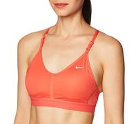 NIKE CZ4456-850 W NK INDY V-Neck Bra Sports Bra Women's Ember Glow/Ember Glow/Ember Glow/WH Size L
