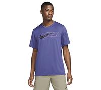 Nike CZ7718-510 M NK TOP SS SC T-Shirt Mens dk Purple dust/(Midnight Navy) M