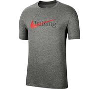 NIKE CZ7989 M NK DFC TEE SW Training T-Shirt Mens dk Grey Heather L