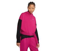 Nike CZ8164-615 W NSW ICN CLSH HOODIE QZ MIX Sweat womens fireberry/black/(white) XS