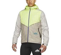 Nike CZ9054-736 M NK SF TRAIL WINDRUNNER JKT Jacket Men's LT LEMON TWIST/MOON FOSSIL/COLLEGE GREY/(BRIGHT SPRUCE) Size M