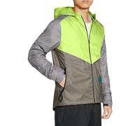 Nike CZ9054-736 M NK SF TRAIL WINDRUNNER JKT Jacket Men's LT LEMON TWIST/MOON FOSSIL/COLLEGE GREY/(BRIGHT SPRUCE) Size 2XL
