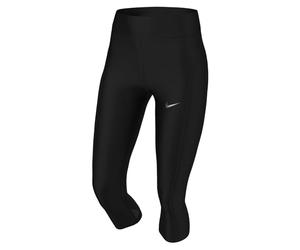NIKE CZ9238-010 W NK DF Fast Crop Leggings Women's Black/Reflective SILV Size XS