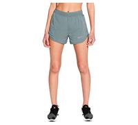 NIKE CZ9574 W NK Tempo Luxe 2IN1 Short Shorts Women's Smoke Grey/Smoke Grey/Reflective silv S
