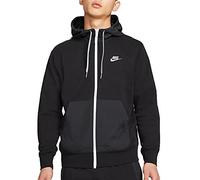 Nike CZ9944-010 M NSW CE FZ FT HOODIE SNL ++ Sweat mens black/black/particle grey/(white) XS