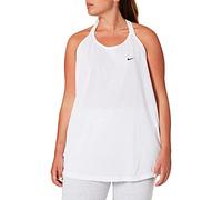 Nike DA0370-100 W NK Dry ESS ELASTIKA Tank Vest Womens White/(Black) M