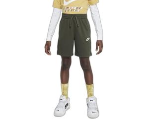 NIKE DA0806-325 B NSW Short JSY AA Shorts Boy's Cargo Khaki/White Size XS