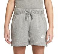 NIKE DA1405-091 G NSW Club FT 5 in Short Pants Women's Carbon Heather,White XL