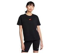 NIKE DB9817-010 W NSW TEE BOY Love T-Shirt Womens Black L